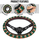 Baby Santa Monkey D. Luffy Demon Slayer Anime Premium Custom Car Steering Wheel Cover 2 Nearkii