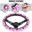 Pokemon Espeon Eevee Evolution Car Steering Wheel Cover Nearkii