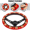 Pokemon Flareon Eevee Evolution Car Steering Wheel Cover Nearkii
