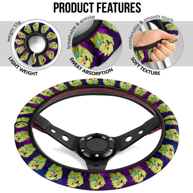 Tyranitar Pokemon Anime Custom Car Steering Wheel Cover Nearkii