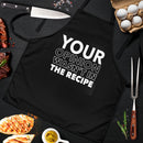 Your Opinion Was not In The Recipe Custom Apron Gift For Cooking Guys