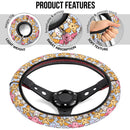 Bat Cute Kawaii Premium Car Steering Wheel Cover Nearkii