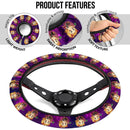 Rengoku Kyojuro Demon Slayer Anime Premium Custom Car Steering Wheel Cover 6 Nearkii