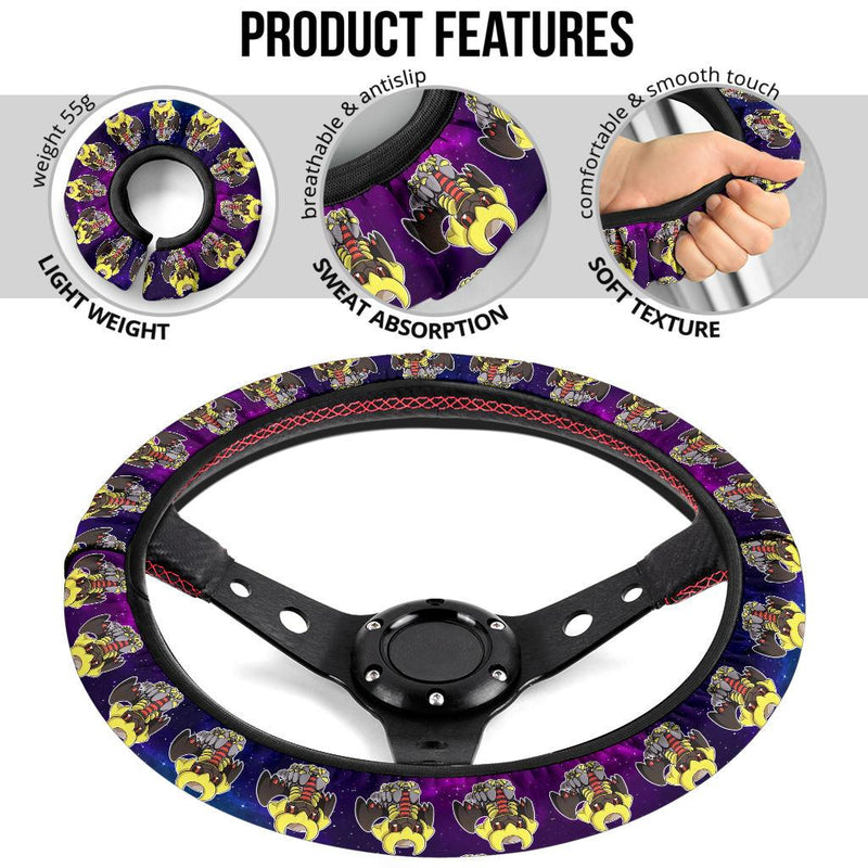 Giratina Pokemon Anime Custom Car Steering Wheel Cover Nearkii