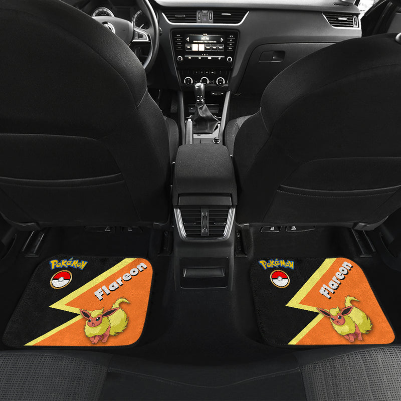 Flareon Pokemon Car Floor Mats Car Accessories Nearkii