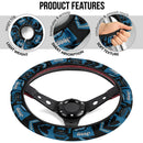 Blue Jeep Car Steering Wheel Cover Nearkii