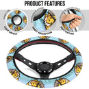 Jolteon Pokemon Car Steering Wheel Cover Nearkii