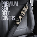 Cream White Jeep Car Seat Belt Cover Custom Car Accessories Nearkii