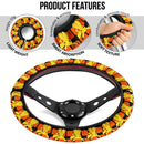 Pikachu Pokemon Premium Car Steering Wheel Cover Nearkii