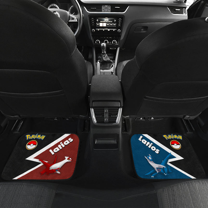 Latios Latias Pokemon Car Floor Mats Car Accessories Nearkii