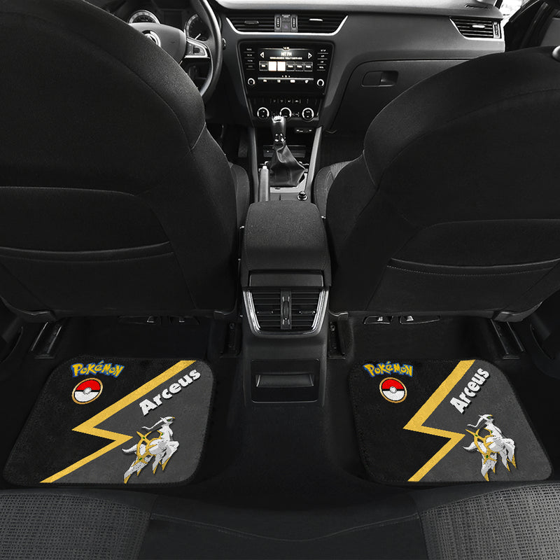 Arceus Pokemon Car Floor Mats Car Accessories Nearkii