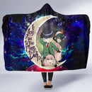 Spy.x.Family Love You To The Moon Galaxy Economy Hooded Blanket Nearkii