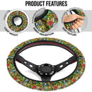 Cartoon Haiwai Premium Car Steering Wheel Cover Nearkii