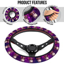 Kamado Nezuko Demon Slayer Anime Premium Custom Car Steering Wheel Cover 3 Nearkii