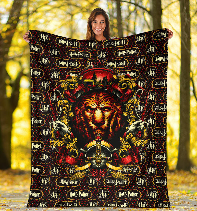 Gryffindor Harry Potter Premium Blanket Nearkii