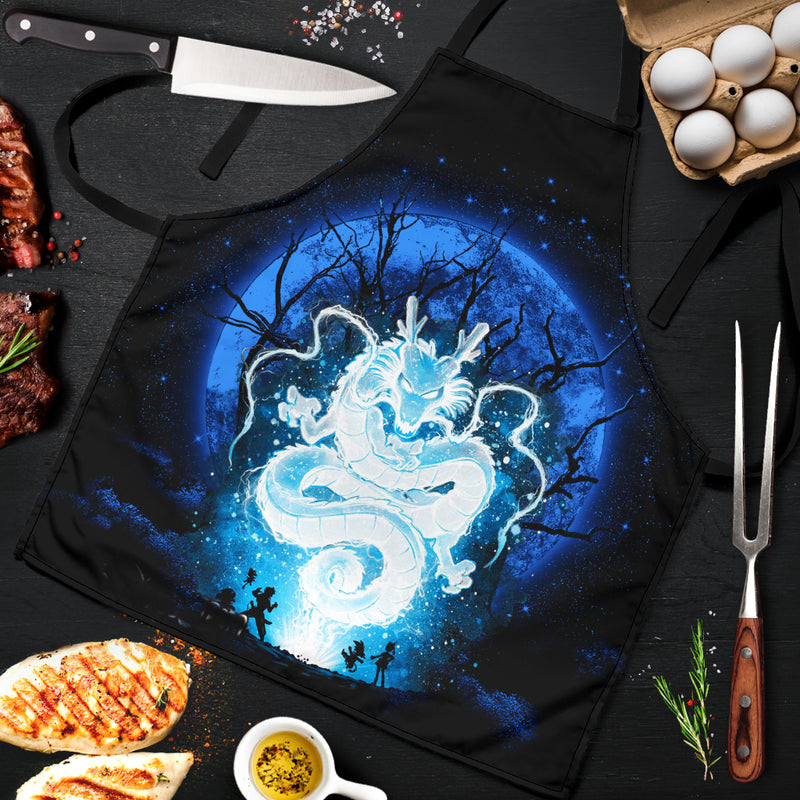 Shenron Dragon Ball Moonlight Custom Apron Best Gift For Anyone Who Loves Cooking Nearkii