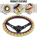 Pysduck Pokemon Anime Custom Car Steering Wheel Cover Nearkii