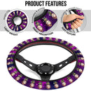 Kamado Tanjiro Demon Slayer Anime Premium Custom Car Steering Wheel Cover 3 Nearkii