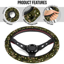 US Army Car Steering Wheel Cover Nearkii