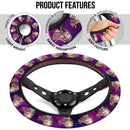 Kamado Nezuko Demon Slayer Anime Premium Custom Car Steering Wheel Cover 2 Nearkii