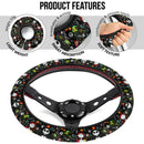 Nightmare Before Christmas Jack And Sally Custom Car Steering Wheel Cover Nearkii