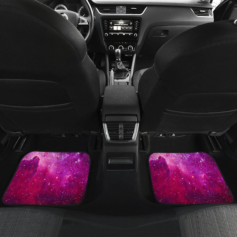 Pink Purple Outer Space Universe Galaxy Car Floor Mats Car Accessories Nearkii