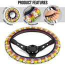 Meowth Pokemon Anime Custom Car Steering Wheel Cover Nearkii