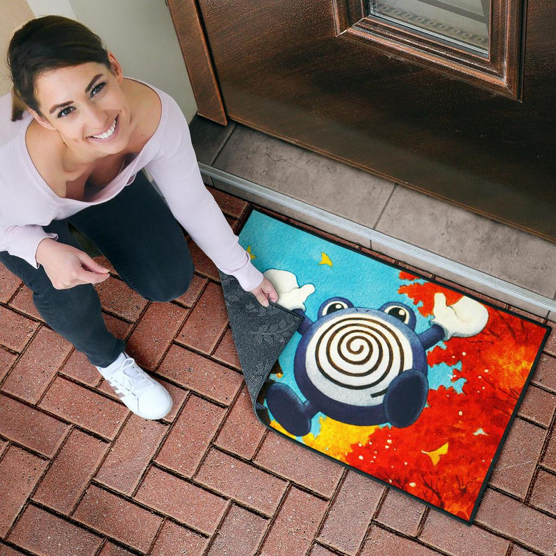 Poliwhirl Japan Pokemon Anime Doormat Nearkii