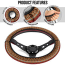 Native American Style Premium Car Steering Wheel Cover Nearkii