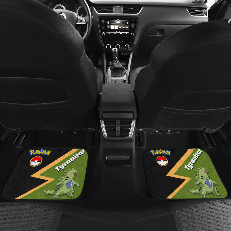 Tyranitar Pokemon Car Floor Mats Car Accessories Nearkii