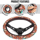 Pattern Pokemon Style Car Steering Wheel Cover Nearkii
