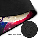 Cute Owl Love You To The Moon Galaxy Mouse Mat Nearkii