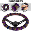 Baby Yoda Galaxy Car Steering Wheel Wover Nearkii