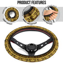 Fashion Egypt Seamless Premium Car Steering Wheel Cover Nearkii