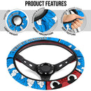Kimetsu No Yaiba Sakonji Urokodaki Car Steering Wheel Cover Nearkii