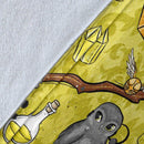 Harry Potter Yellow Premium Blanket Nearkii