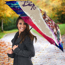 Demond Slayer Team Love You To The Moon Galaxy Umbrella Nearkii