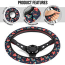 Butterfly Beautiful Premium Car Steering Wheel Cover Nearkii