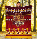 Harry Potter Gryffindor Ugly Christmas Custom Blanket Home Decor Nearkii
