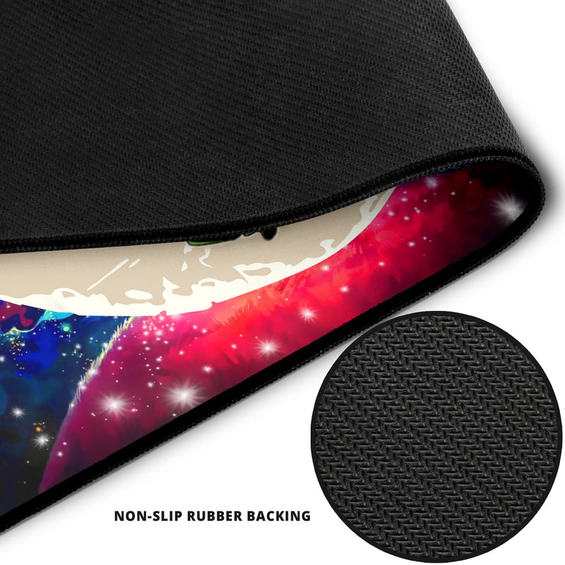Zoro One Piece Love You To The Moon Galaxy Mouse Mat Nearkii