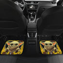 Baby Yoda Zipper Sunflower Car Floor Mats Car Accessories Nearkii