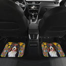 Bernese Mountain Dog Sunflower Hippie Car Floor Mats Car Accessories Nearkii