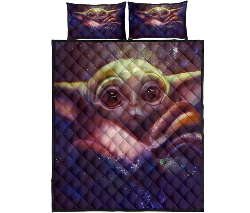 Baby Yoda Quilt Bed Sets Nearkii