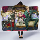 Spy X Family Loid Yor And Anya Economy Hooded Blanket Nearkii