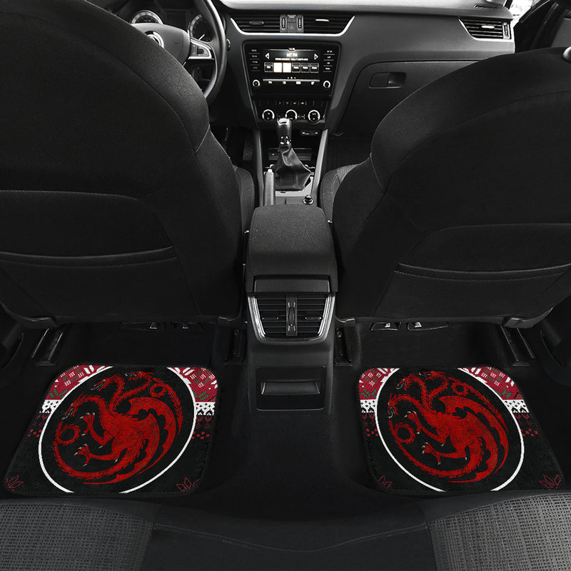 Game Of Thrones Targaryen Christmas Car Floor Mats Car Accessories Nearkii