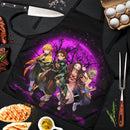 Demon Slayer Team Pink Moonlight Custom Apron Best Gift For Anyone Who Loves Cooking