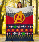 The Avenger Ugly Christmas Custom Blanket Home Decor Nearkii