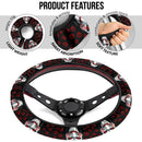 Saw Horror Movies Christmas Premium Custom Car Steering Wheel Cover Nearkii