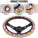 Wigglypus Pokemon Anime Custom Car Steering Wheel Cover Nearkii