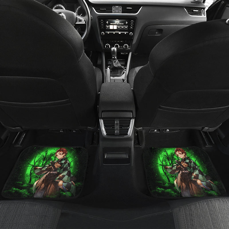 Tanjiro Moonlight Car Floor Mats Anime Car Accessories Nearkii